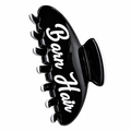 Signature Claw Clip, Black "Barn Hair"