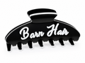 Signature Claw Clip, Black "Barn Hair"