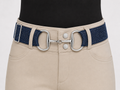 Signature Bit Belt - Thin Belt, Silver Buckle