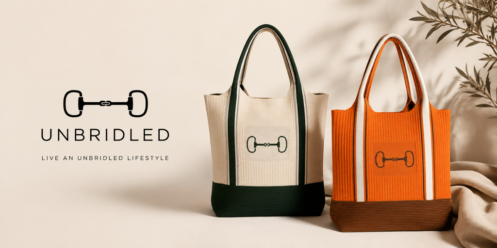 Unbridled Tote Bag, Burnt Orange