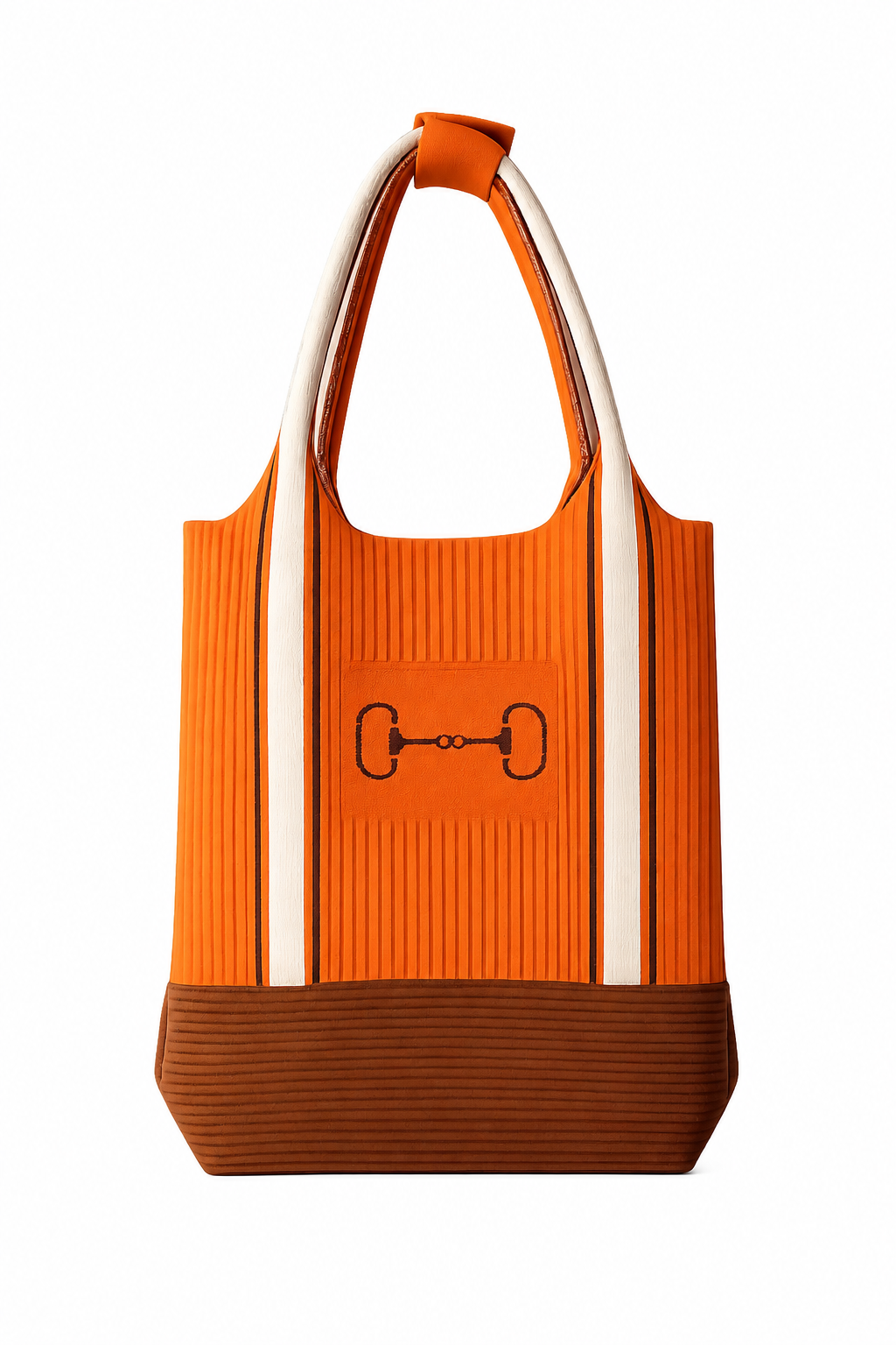Unbridled Tote Bag, Burnt Orange